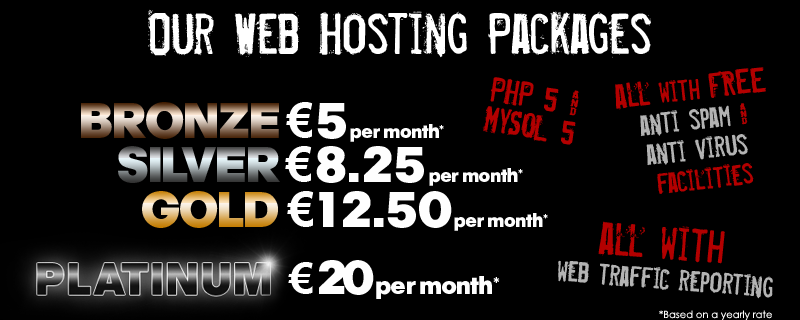 Hosting Packages!